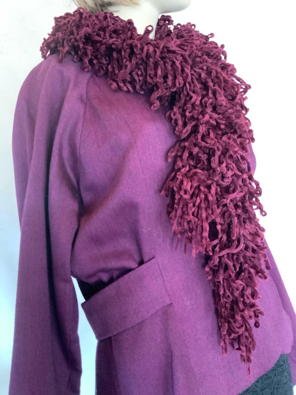 Handmade Textured Scarf - Picture 3 of 12